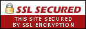 This Site Secured By SSL Encryption